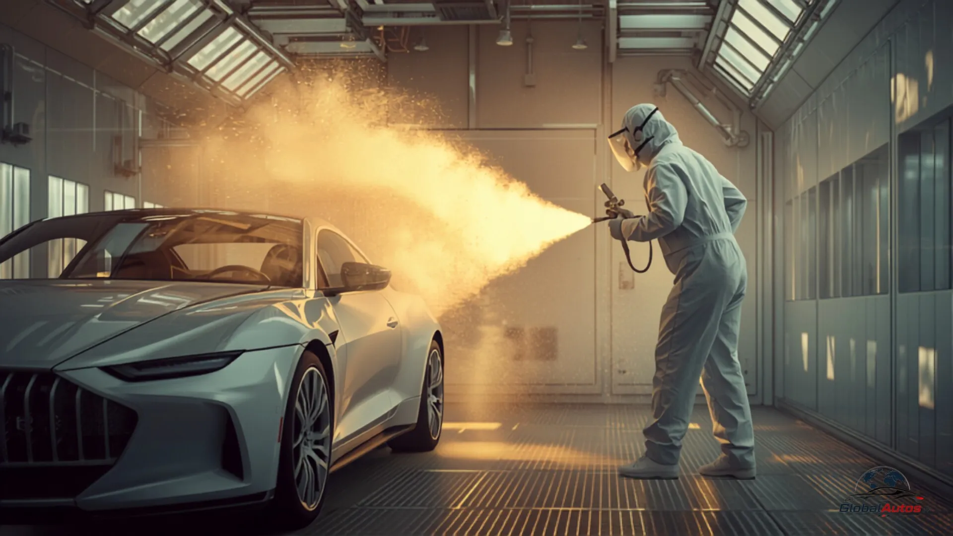 Carrosserie et peinture auto — débosselage et réparation sinistre